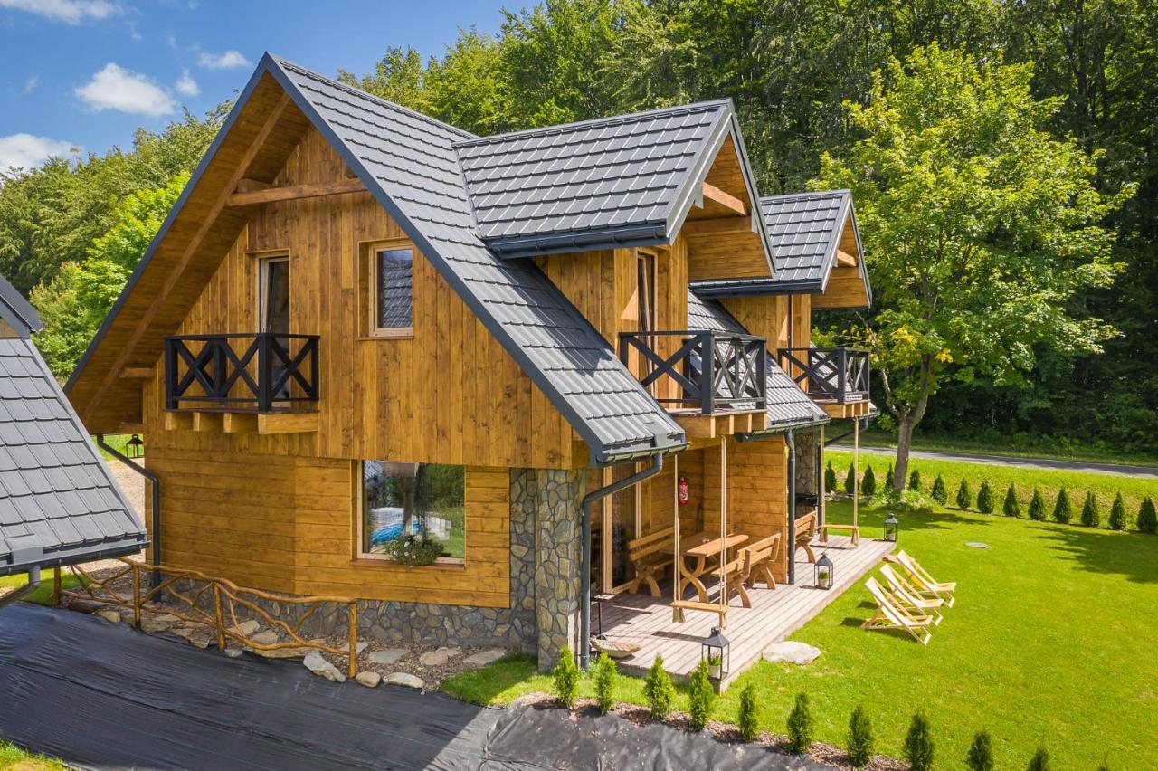 Bieszczadzka Hawira Vila Polańczyk Exterior foto