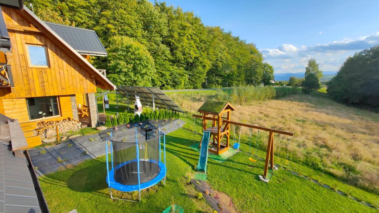 Bieszczadzka Hawira Vila Polańczyk Exterior foto
