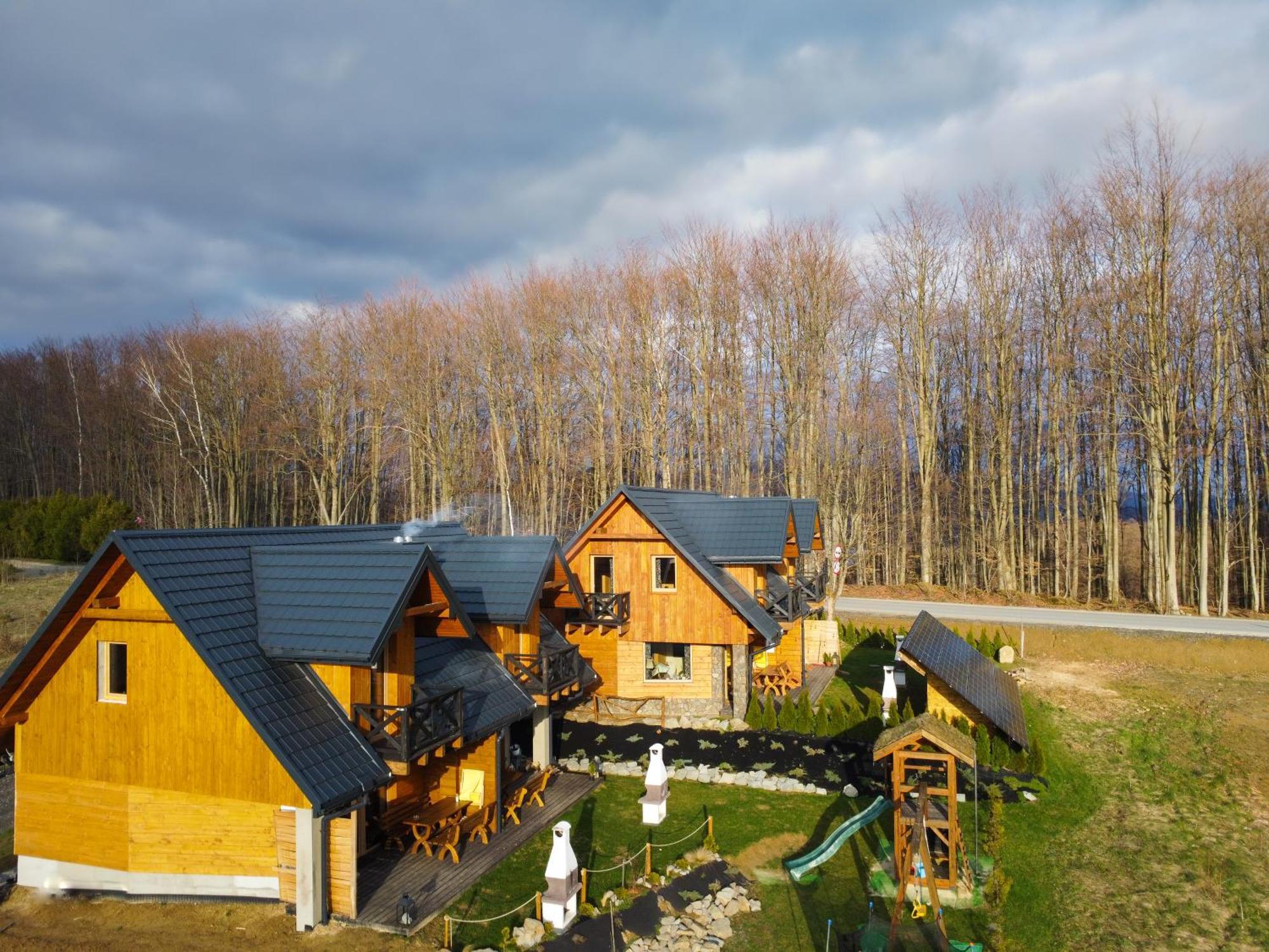 Bieszczadzka Hawira Vila Polańczyk Exterior foto