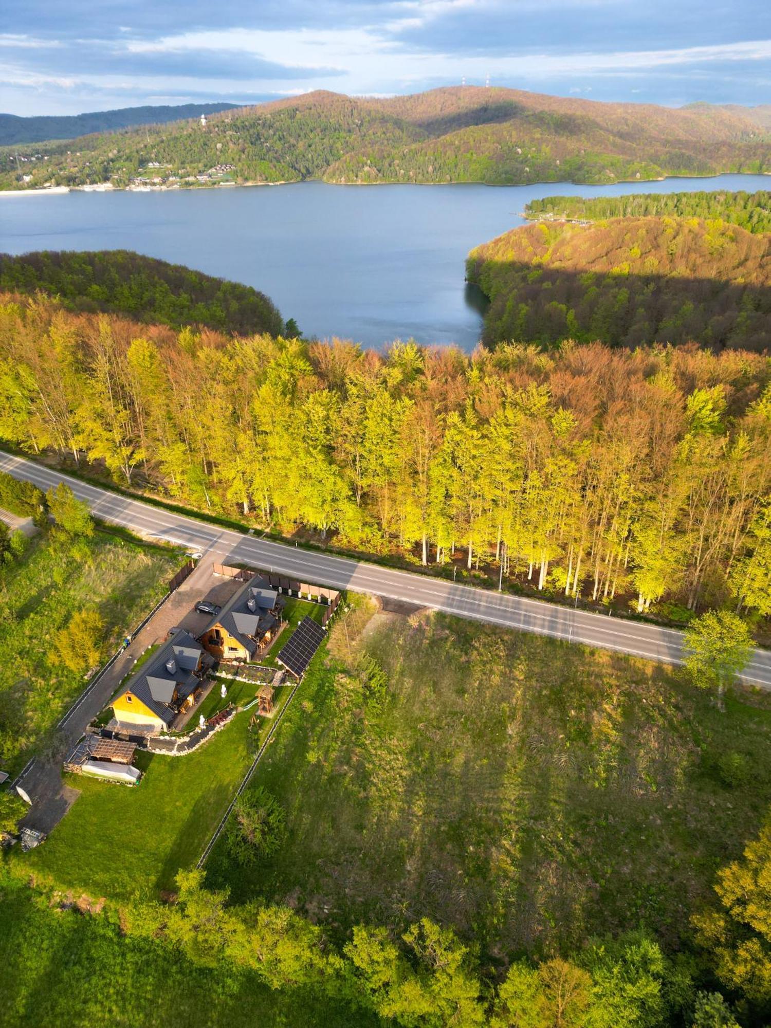 Bieszczadzka Hawira Vila Polańczyk Exterior foto