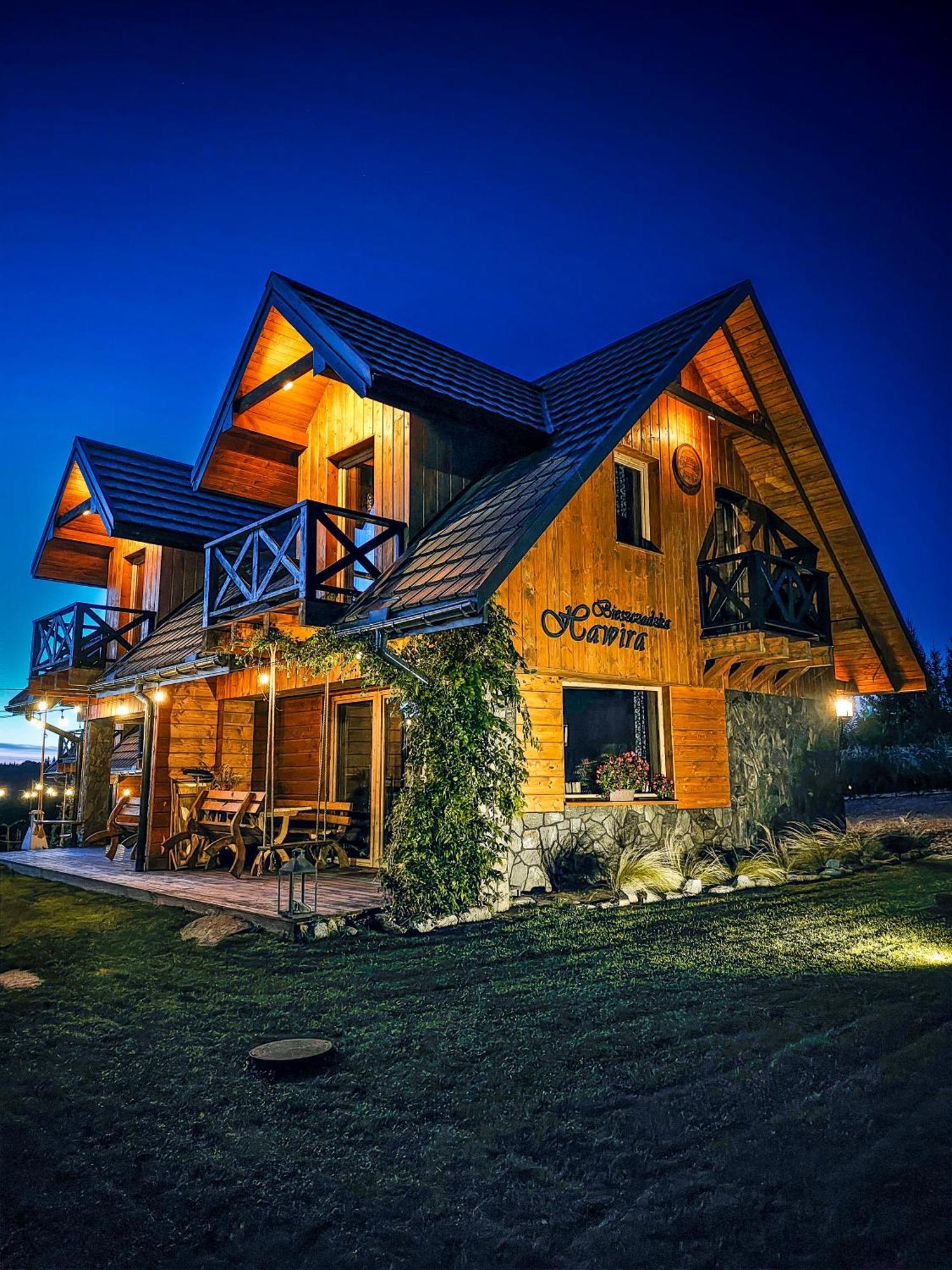 Bieszczadzka Hawira Vila Polańczyk Exterior foto