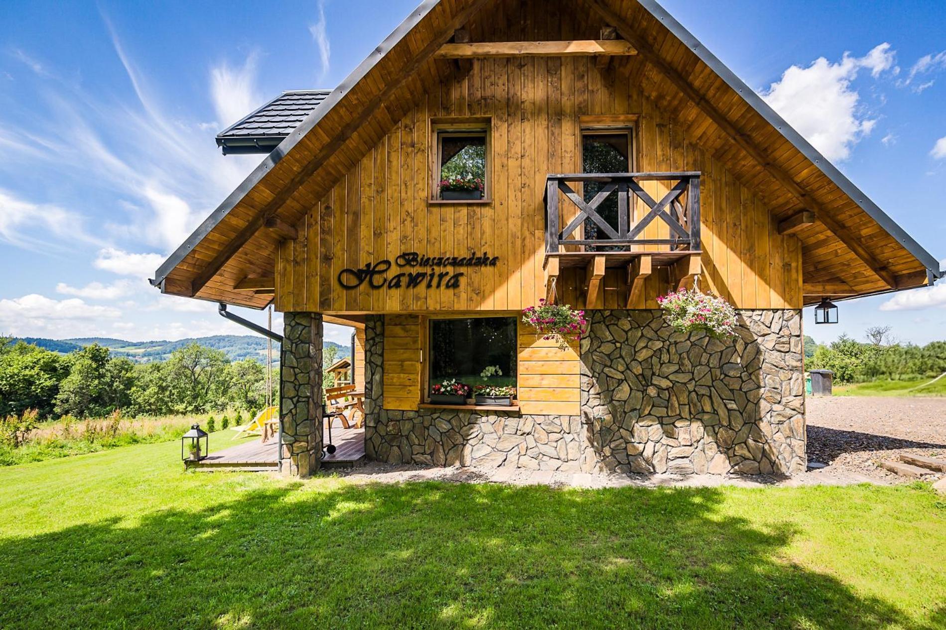 Bieszczadzka Hawira Vila Polańczyk Exterior foto