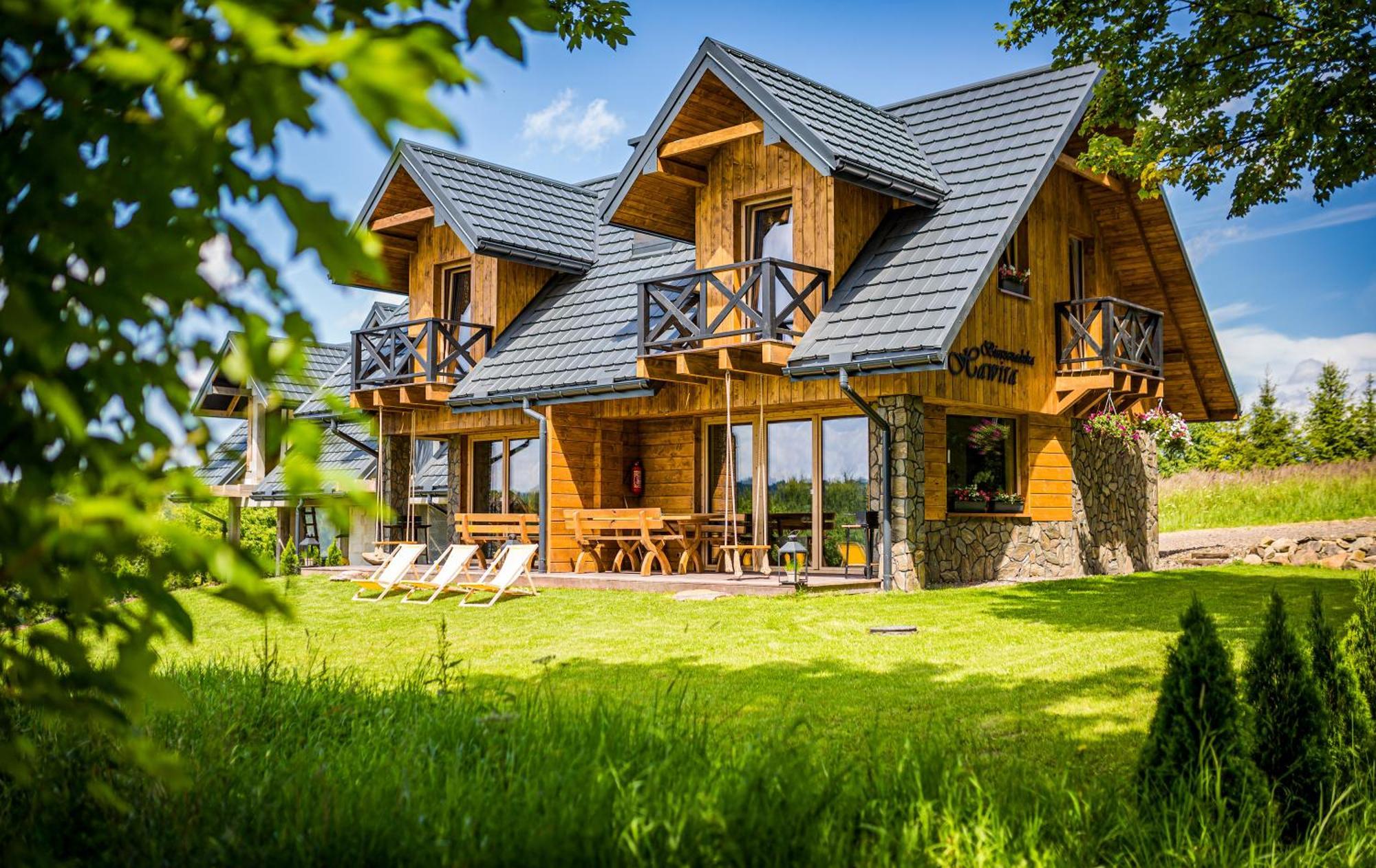 Bieszczadzka Hawira Vila Polańczyk Exterior foto