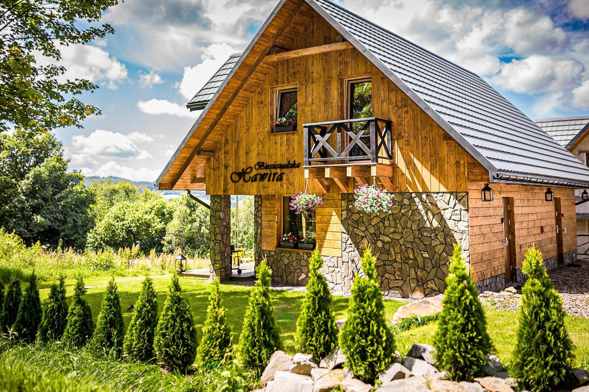 Bieszczadzka Hawira Vila Polańczyk Exterior foto