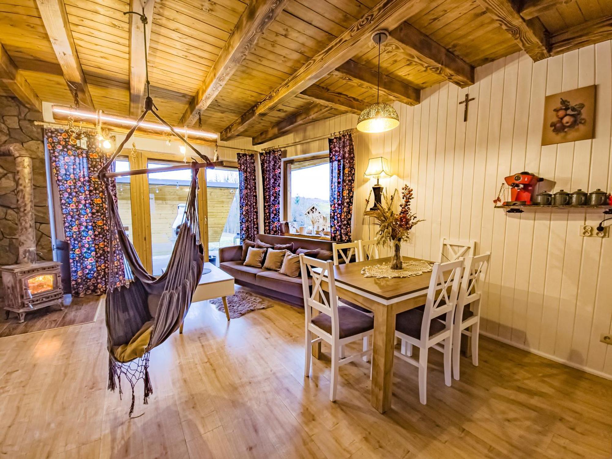 Bieszczadzka Hawira Vila Polańczyk Exterior foto