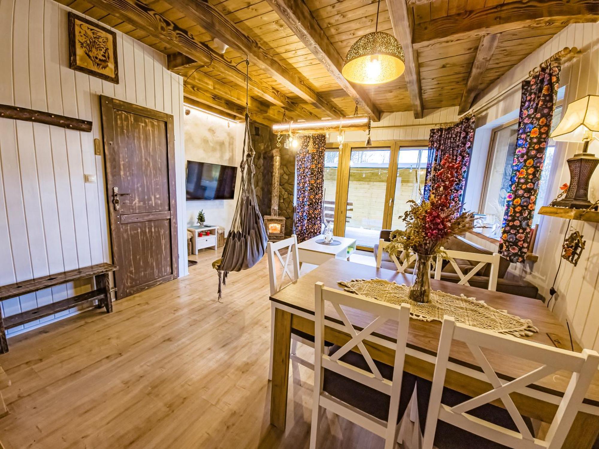 Bieszczadzka Hawira Vila Polańczyk Exterior foto